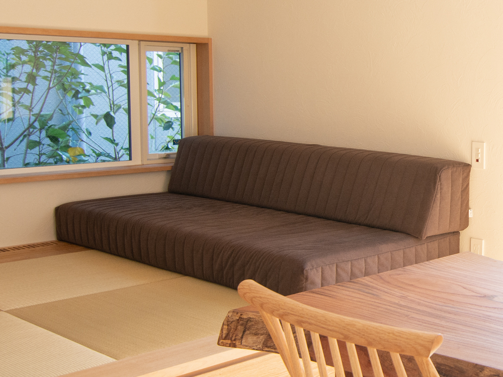 ローソファ専門店HAREM つみきソファ 感想