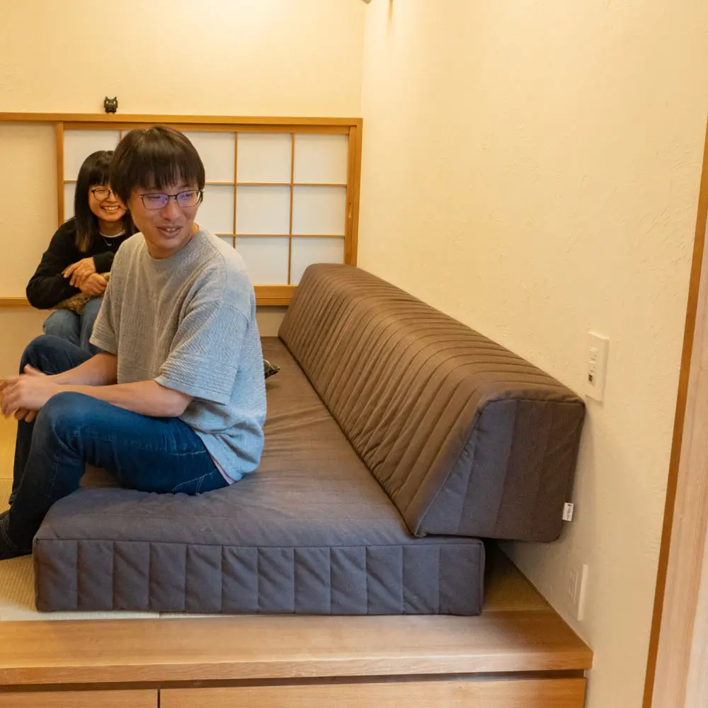 HAREMのつみきソファ 7月以降で取りに来れる方
