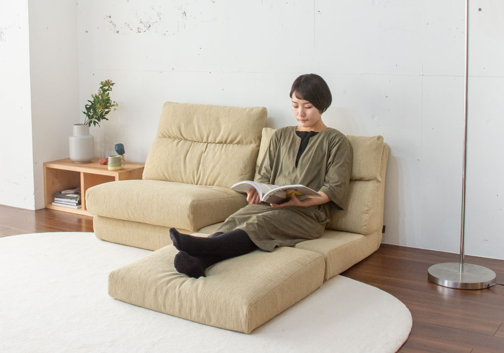ローソファってどんなソファ?メリット、デメリット、種類のこと。