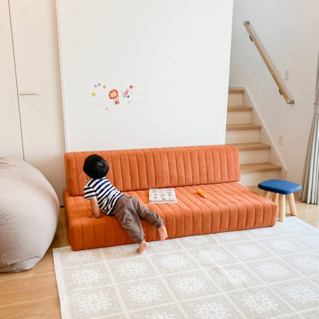 【レビュー】こども×ローソファ 納品事例・６選｜ローソファ専門店HAREM
